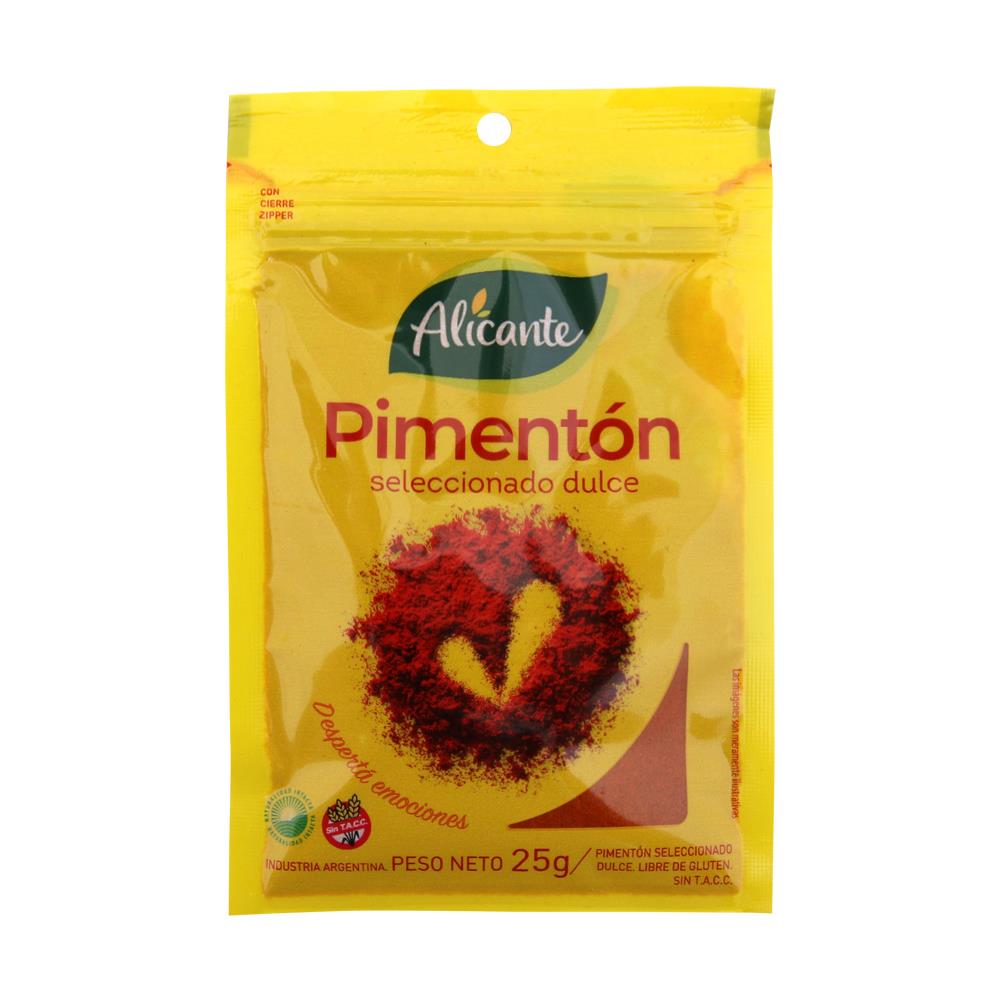Alicante Pimenton Seleccionado Dulce 25g