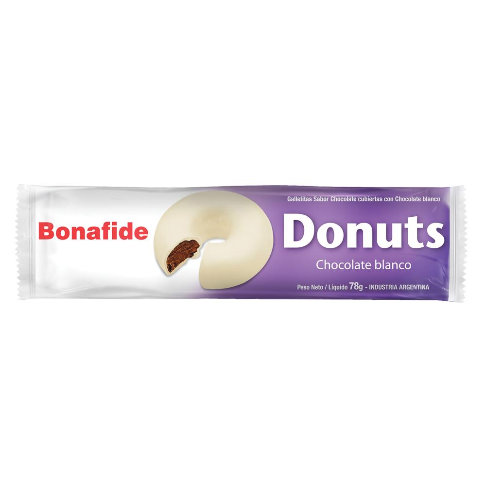 Bonafide Donuts Blancas 78g