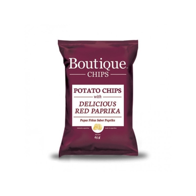 Boutique Chips Papas Fritas Red Paprika 65g