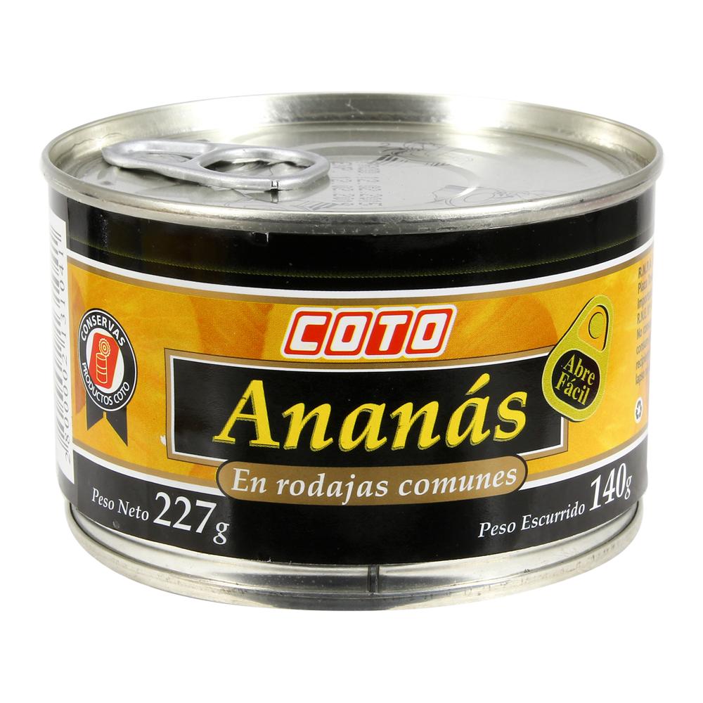 Coto Anana En Rodajas 227g