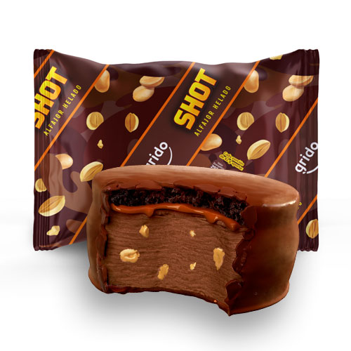 Grido Alfajor Helado Shot x6 492g
