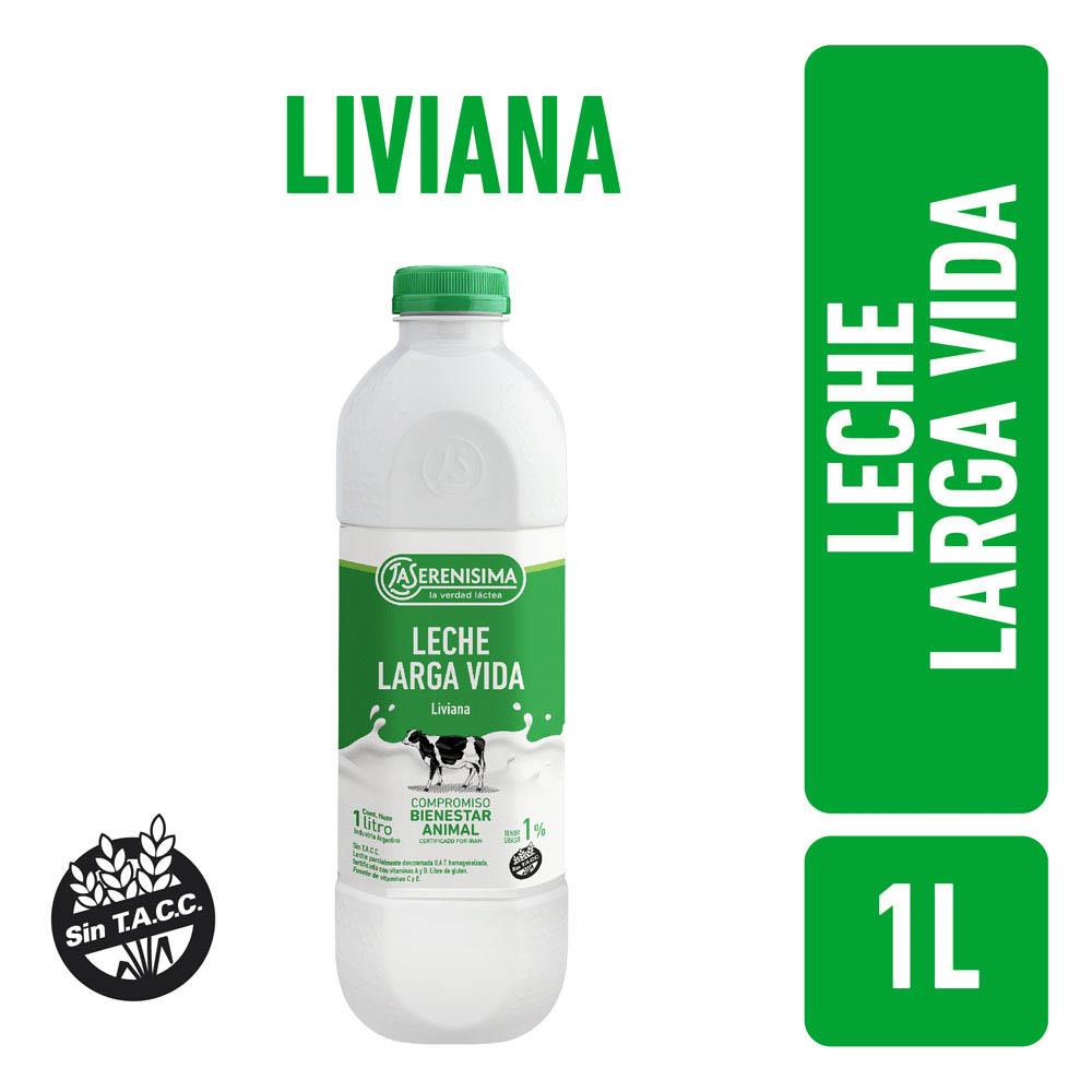 La Serenisima Leche LV Descrem 1% Botella