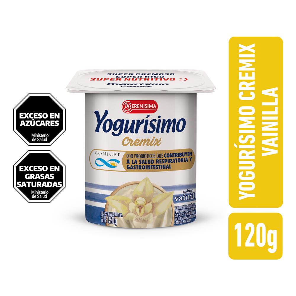 Yogurisimo Cremix Yogur Vainilla 120g