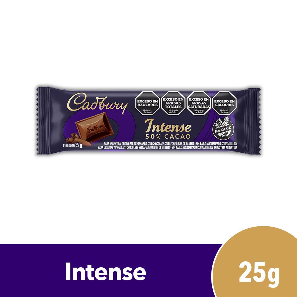 Cadbury Intense 50% Cacao 25g