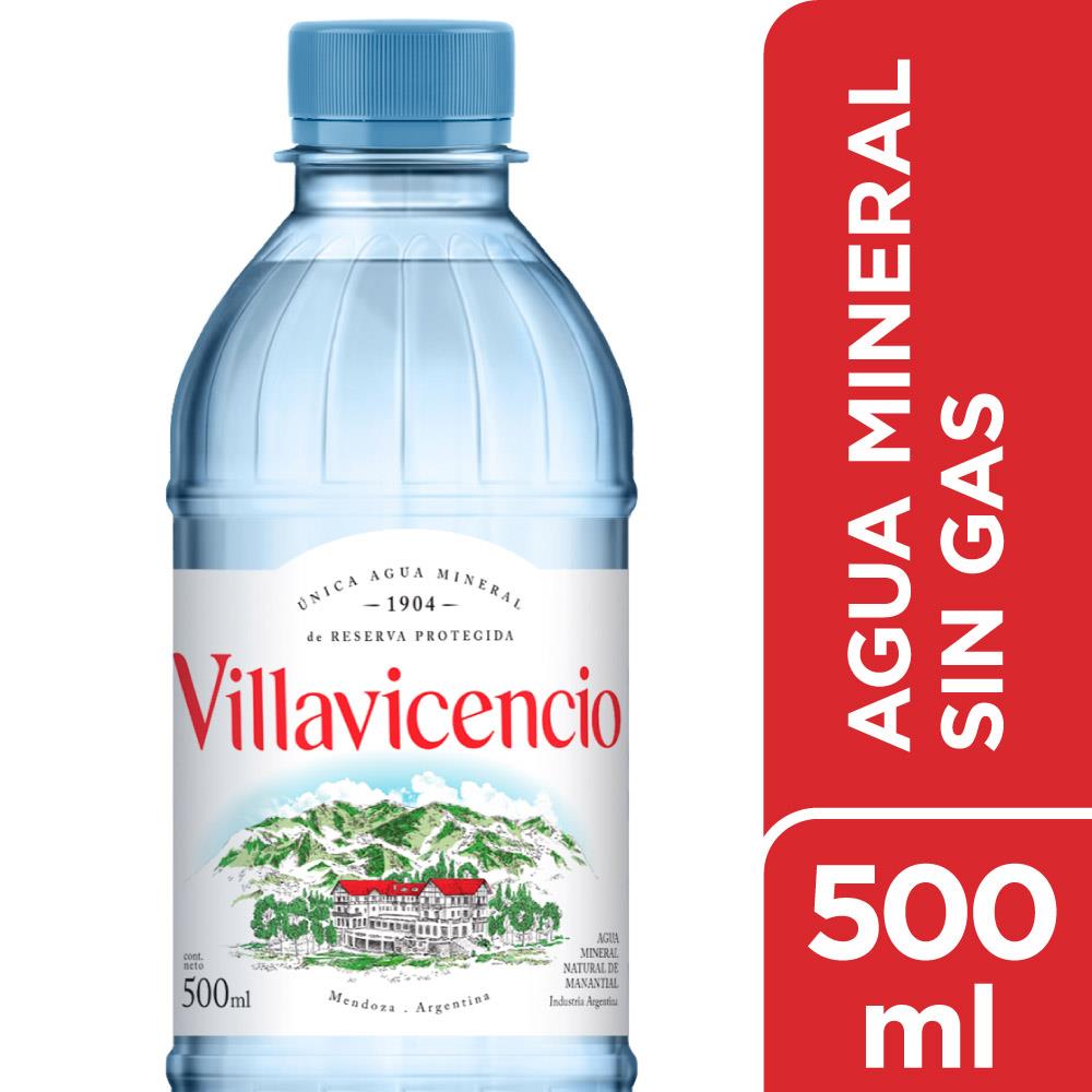 Villavicencio Agua Sin Gas 500ml