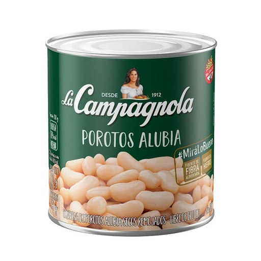[7793360132483] La Campagnola Porotos Alubia 300g