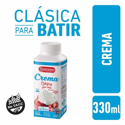 [7790742141101] La Serenisima Crema 330ml