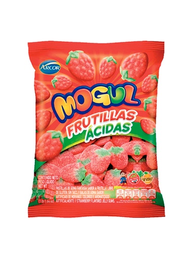 [7790580128425] Mogul Frutillas Acidas 150g