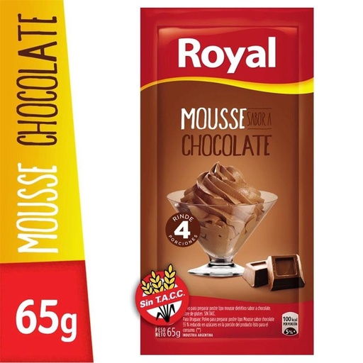 [7622300871611] Royal Mousse Chocolate 65g