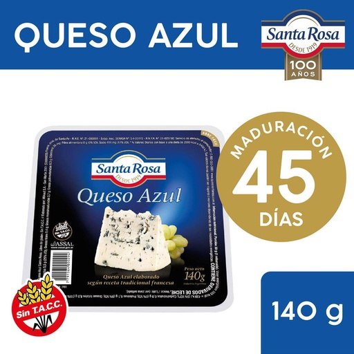 [7791564000294] Santa Rosa Queso Azul 140g