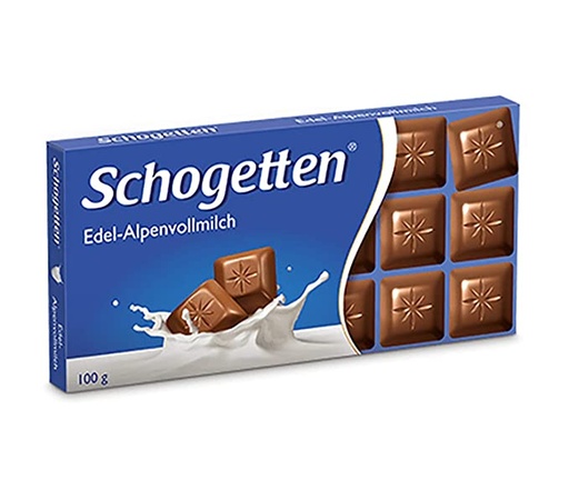 [4000415851705] Schogetten Alpine Milk Chocolate 100g