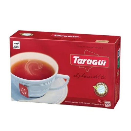 [7790387800159] Taragui Te Teabags x 100 sq