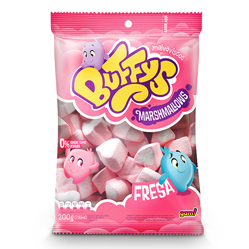 [7798178800746] Buffys Marshmallow Corazon Fresa 200g