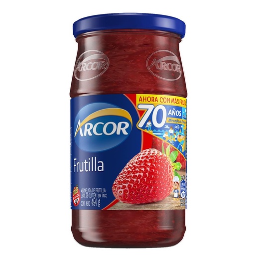 [7790580132187] Arcor Mermelada Frutilla 454g